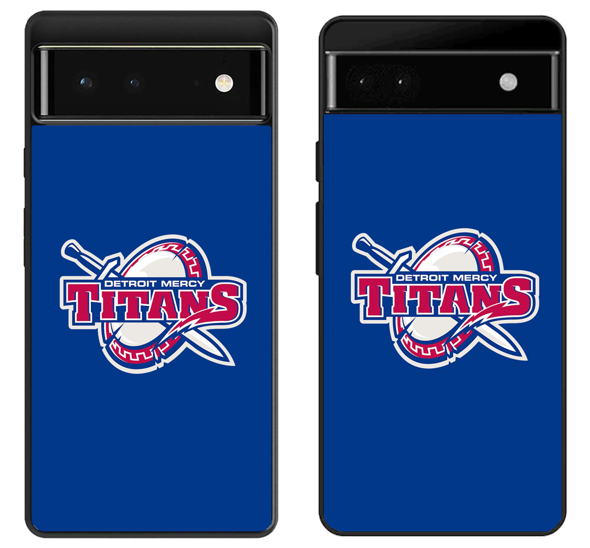 Detroit Mercy Titans Blue Google Pixel 6 | 6A | 6 Pro Case