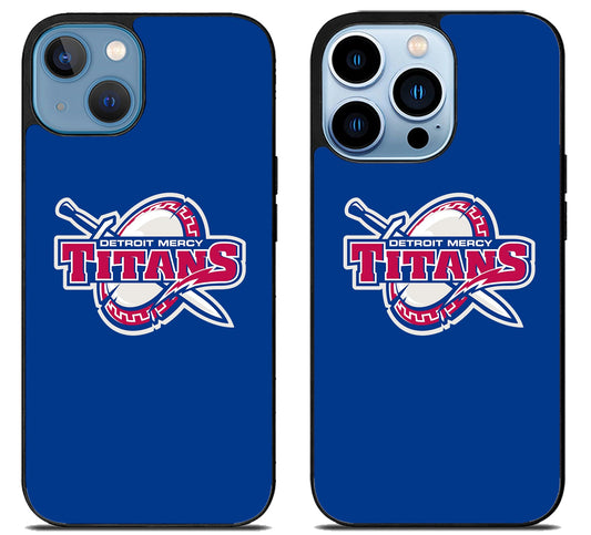 Detroit Mercy Titans Blue iPhone 13 | 13 Mini | 13 Pro | 13 Pro Max Case
