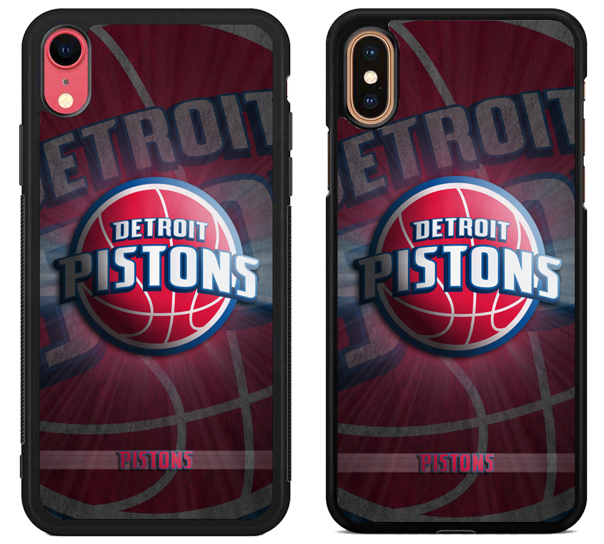 Detroit Pistons Background iPhone X | XS | XR | XS Max Case