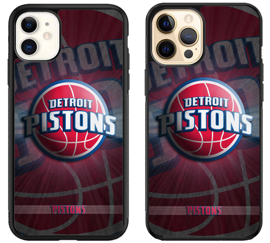 Detroit Pistons Background iPhone 12 | 12 Mini | 12 Pro | 12 Pro Max Case