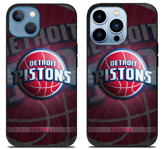 Detroit Pistons Background iPhone 13 | 13 Mini | 13 Pro | 13 Pro Max Case