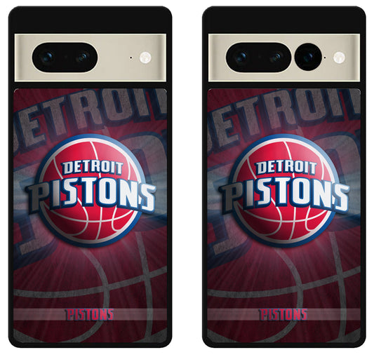 Detroit Pistons Background Google Pixel 7 | 7 Pro Case