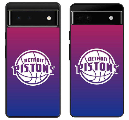 Detroit Pistons Basketball Logo Google Pixel 6 | 6A | 6 Pro Case