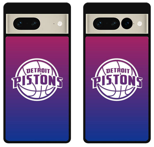 Detroit Pistons Basketball Logo Google Pixel 7 | 7 Pro Case
