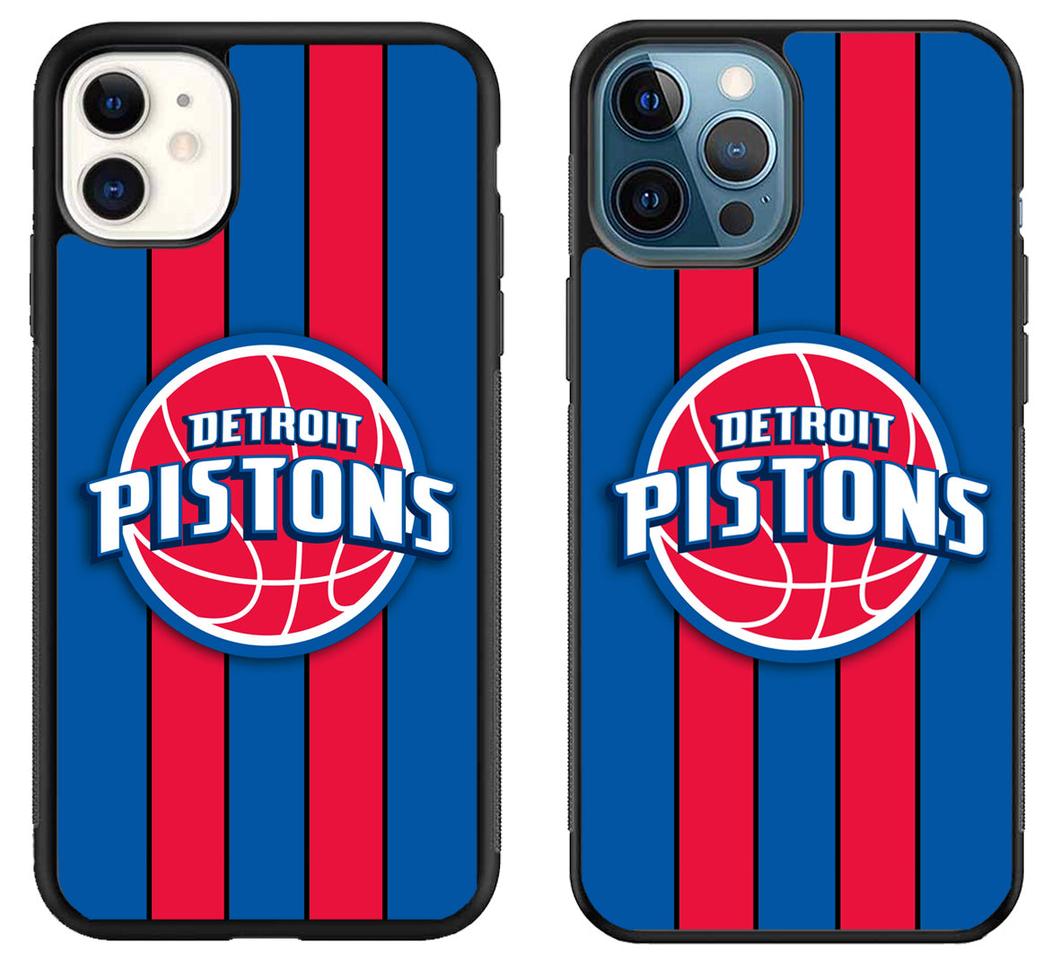 Detroit Pistons Striped iPhone 11 | 11 Pro | 11 Pro Max Case