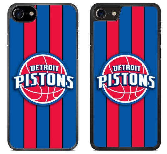Detroit Pistons Striped iPhone SE 2020 | iPhone SE 2022 Case