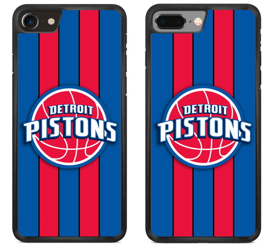 Detroit Pistons Striped iPhone 8 | iPhone 8 Plus Case