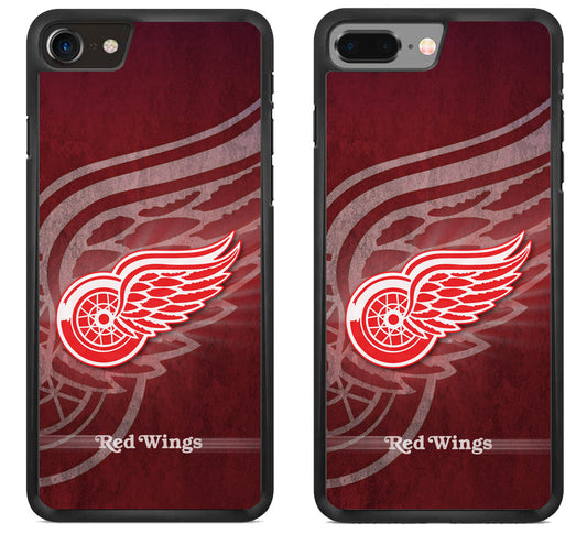 Detroit Red Wings Background iPhone 8 | iPhone 8 Plus Case