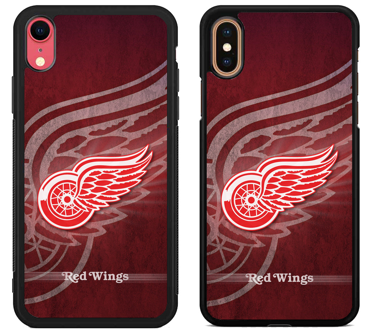 Detroit Red Wings Background iPhone X | XS | XR | XS Max Case