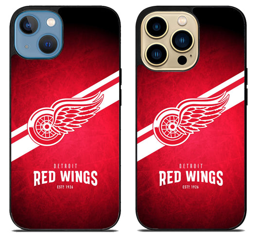 Detroit Red Wings NHL iPhone 14 | 14 Plus | 14 Pro | 14 Pro Max Case