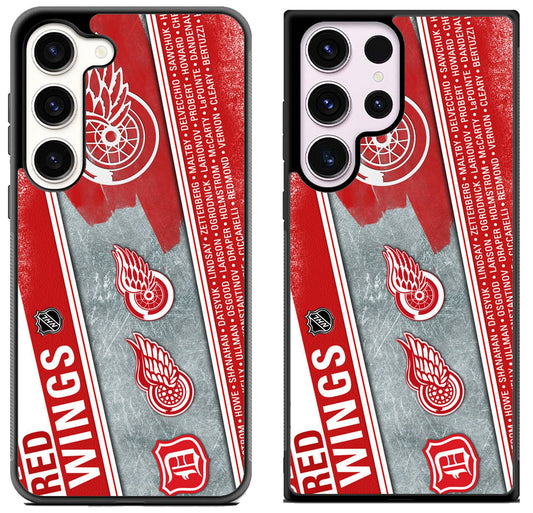 Detroit Red Wings Wallpaper Samsung Galaxy S23 | S23+ | S23 Ultra Case