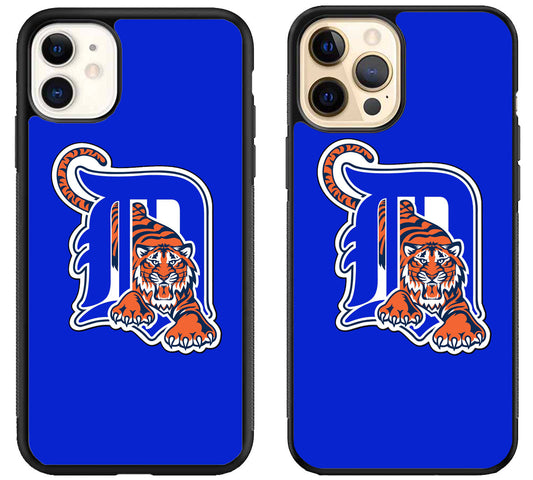 Detroit Tigers Blue iPhone 12 | 12 Mini | 12 Pro | 12 Pro Max Case