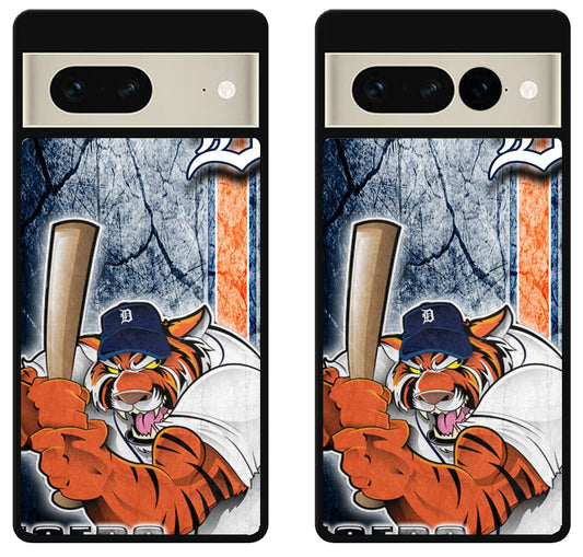 Detroit Tigers Logo Baseball Symbol Google Pixel 7 | 7 Pro Case