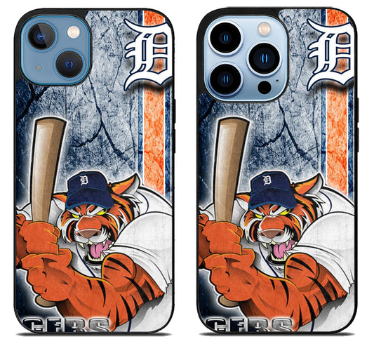 Detroit Tigers Logo Baseball Symbol iPhone 13 | 13 Mini | 13 Pro | 13 Pro Max Case