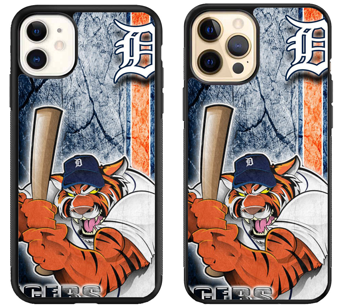 Detroit Tigers Logo Baseball Symbol iPhone 12 | 12 Mini | 12 Pro | 12 Pro Max Case