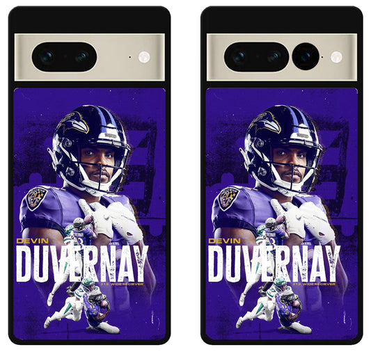 Devin Duvernay Baltimore Ravens Google Pixel 7 | 7 Pro Case