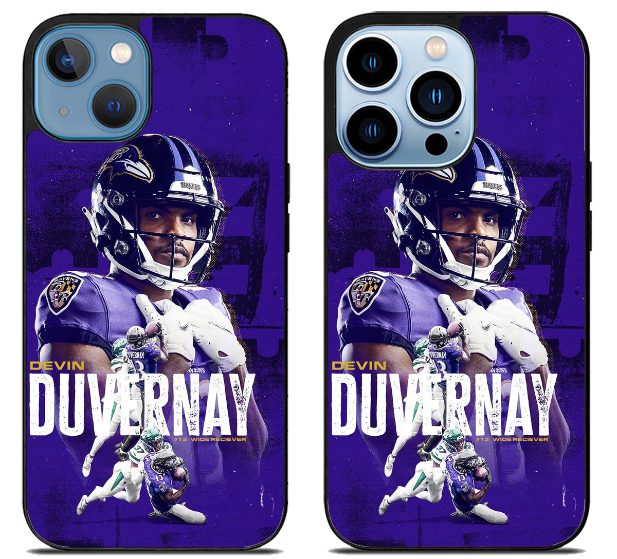 Devin Duvernay Baltimore Ravens iPhone 13 | 13 Mini | 13 Pro | 13 Pro Max Case