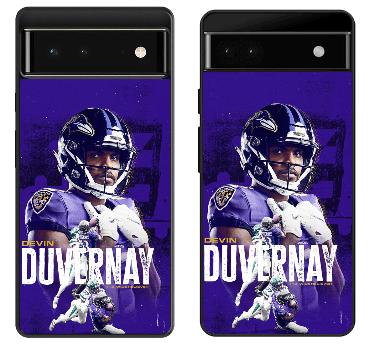 Devin Duvernay Baltimore Ravens Google Pixel 6 | 6A | 6 Pro Case