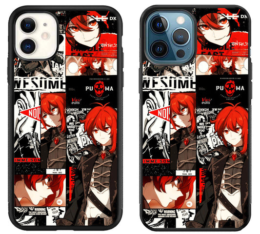 Diluc Collage Genshin Impact Collage iPhone 11 | 11 Pro | 11 Pro Max Case