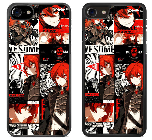 Diluc Collage Genshin Impact Collage iPhone SE 2020 | iPhone SE 2022 Case