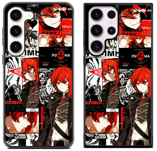 Diluc Collage Genshin Impact Collage Samsung Galaxy S23 | S23+ | S23 Ultra Case