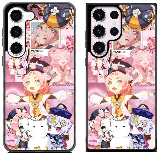 Diona Genshin Impact Collage Samsung Galaxy S23 | S23+ | S23 Ultra Case