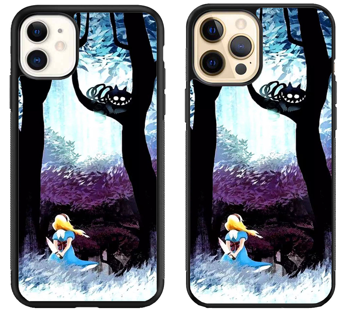 Disney Alice in Wonderland Background iPhone 12 | 12 Mini | 12 Pro | 12 Pro Max Case