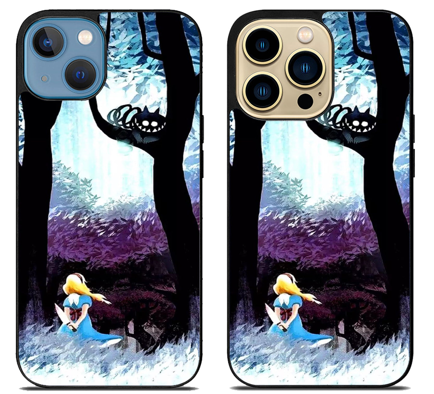 Disney Alice in Wonderland Background iPhone 14 | 14 Plus | 14 Pro | 14 Pro Max Case