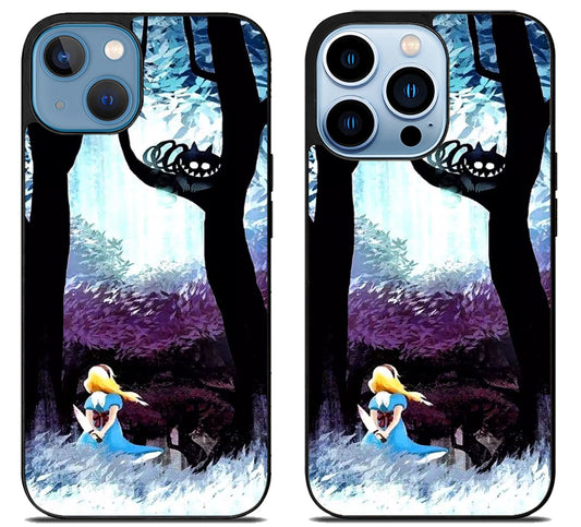 Disney Alice in Wonderland Background iPhone 13 | 13 Mini | 13 Pro | 13 Pro Max Case