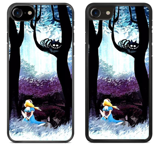 Disney Alice in Wonderland Background iPhone SE 2020 | iPhone SE 2022 Case