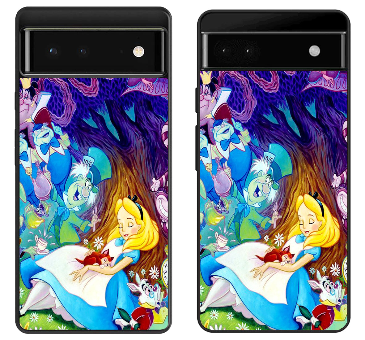 Disney Alice in Wonderland Google Pixel 6 | 6A | 6 Pro Case