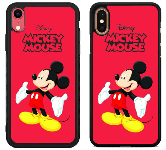 Disney Mickey Mouse Red iPhone X | Xs | Xr | Xs Max Case