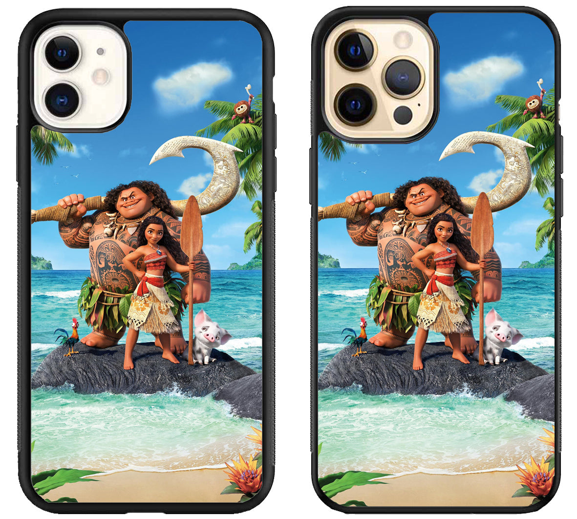 Disney Moana On the Beach iPhone 12 | 12 Mini | 12 Pro | 12 Pro Max Case