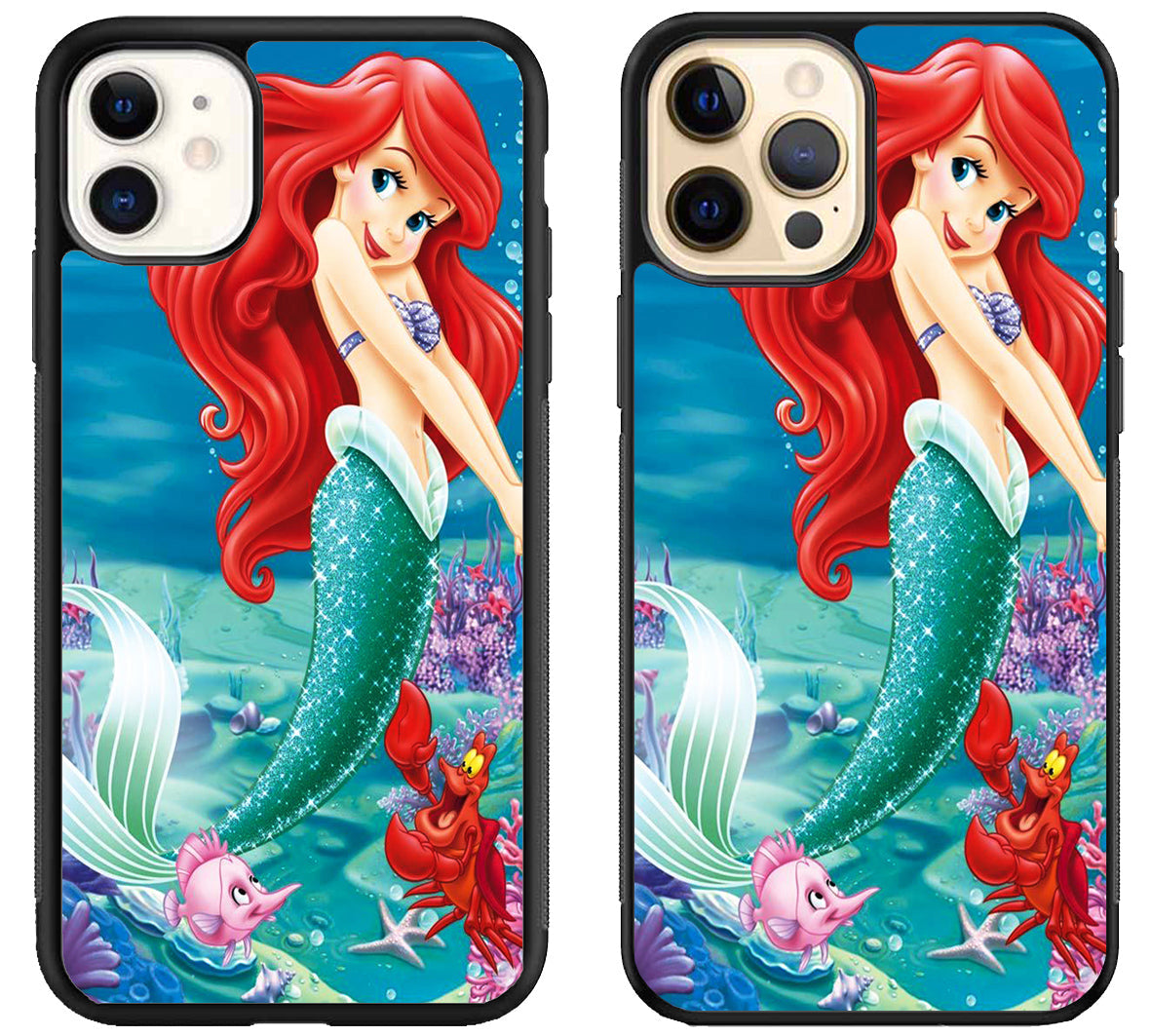 Disney Princess Ariel Mermaid iPhone 12 | 12 Mini | 12 Pro | 12 Pro Max Case