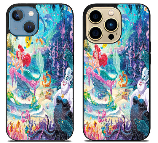 Disney Princess Ariel Mermaid iPhone 14 | 14 Plus | 14 Pro | 14 Pro Max Case