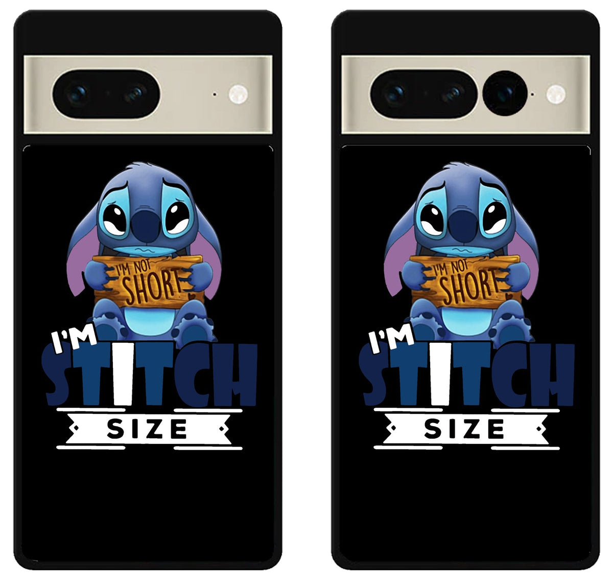 Disney Stitch Im Not Short Google Pixel 7 | 7 Pro Case