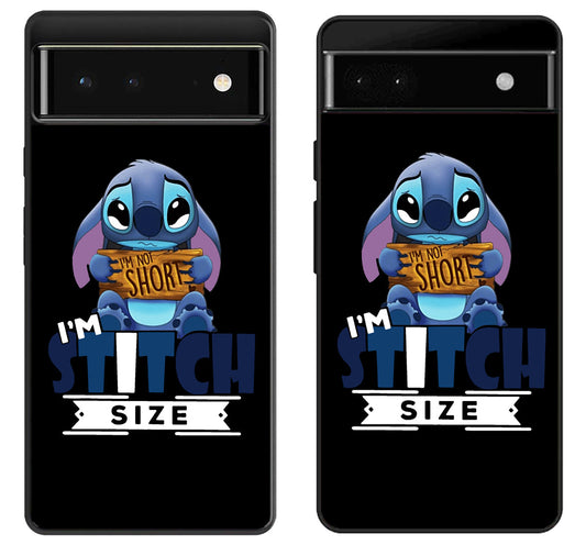 Disney Stitch Im Not Short Google Pixel 6 | 6A | 6 Pro Case