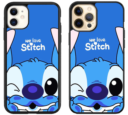 Disney Stitch We Love Stitch iPhone 12 | 12 Mini | 12 Pro | 12 Pro Max Case