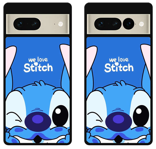 Disney Stitch We Love Stitch Google Pixel 7 | 7 Pro Case