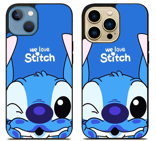 Disney Stitch We Love Stitch iPhone 14 | 14 Plus | 14 Pro | 14 Pro Max Case