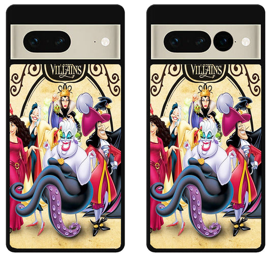 Disney Villains Background Google Pixel 7 | 7 Pro Case