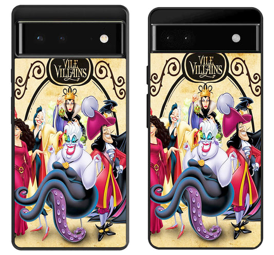 Disney Villains Background Google Pixel 6 | 6A | 6 Pro Case