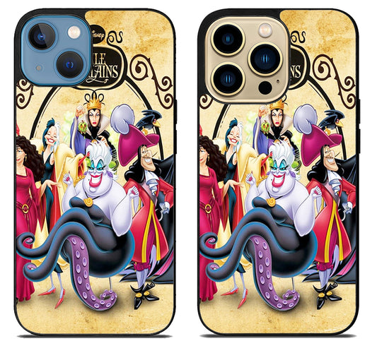 Disney Villains Background iPhone 14 | 14 Plus | 14 Pro | 14 Pro Max Case