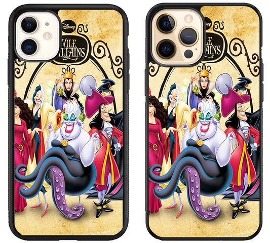 Disney Villains Background iPhone 12 | 12 Mini | 12 Pro | 12 Pro Max Case