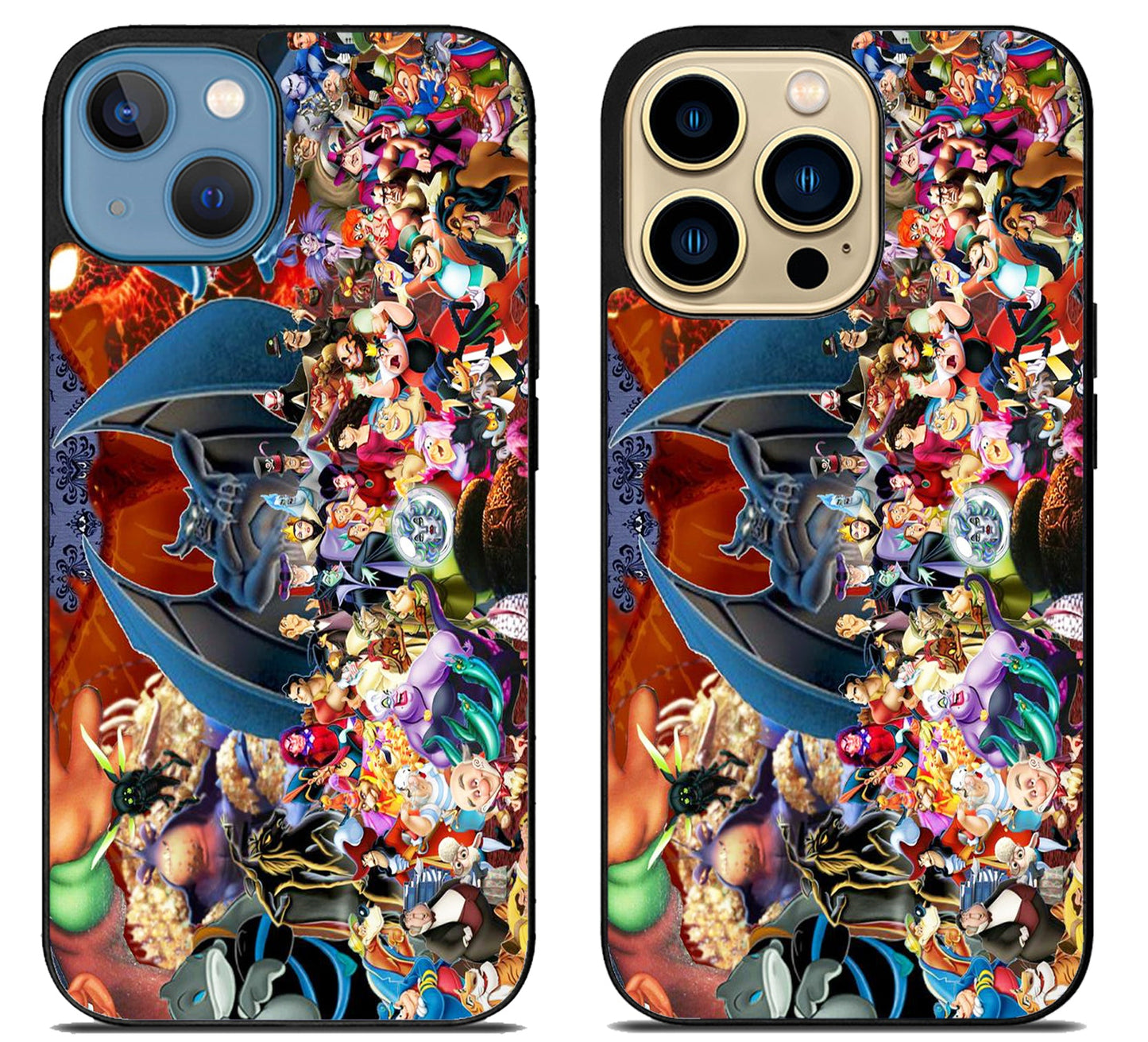 Disney Villains Wallpaper iPhone 14 | 14 Plus | 14 Pro | 14 Pro Max Case