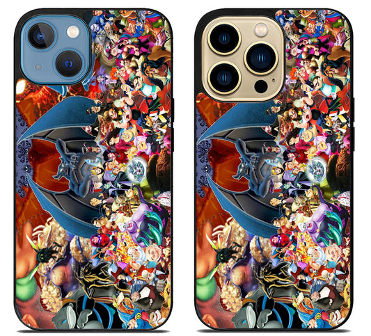 Disney Villains Wallpaper iPhone 14 | 14 Plus | 14 Pro | 14 Pro Max Case