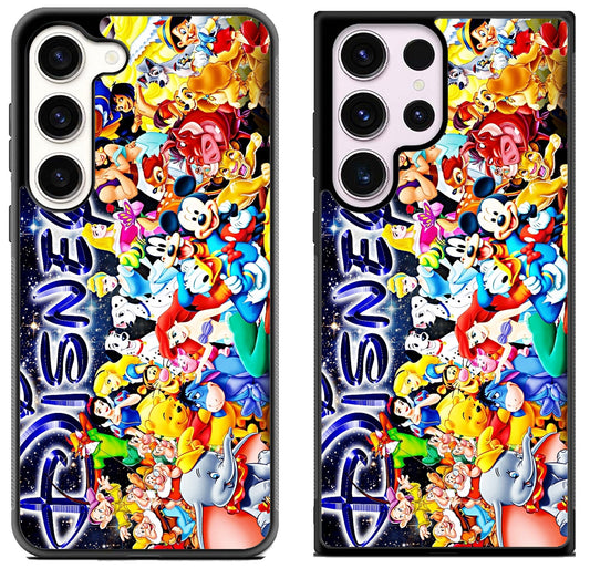 Disney all characters Wallpaper Samsung Galaxy S23 | S23+ | S23 Ultra Case