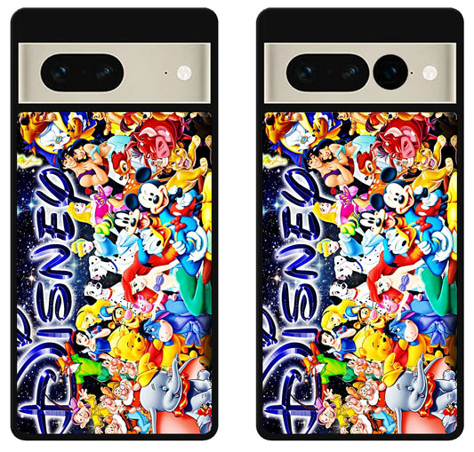 Disney all characters Wallpaper Google Pixel 7 | 7 Pro Case
