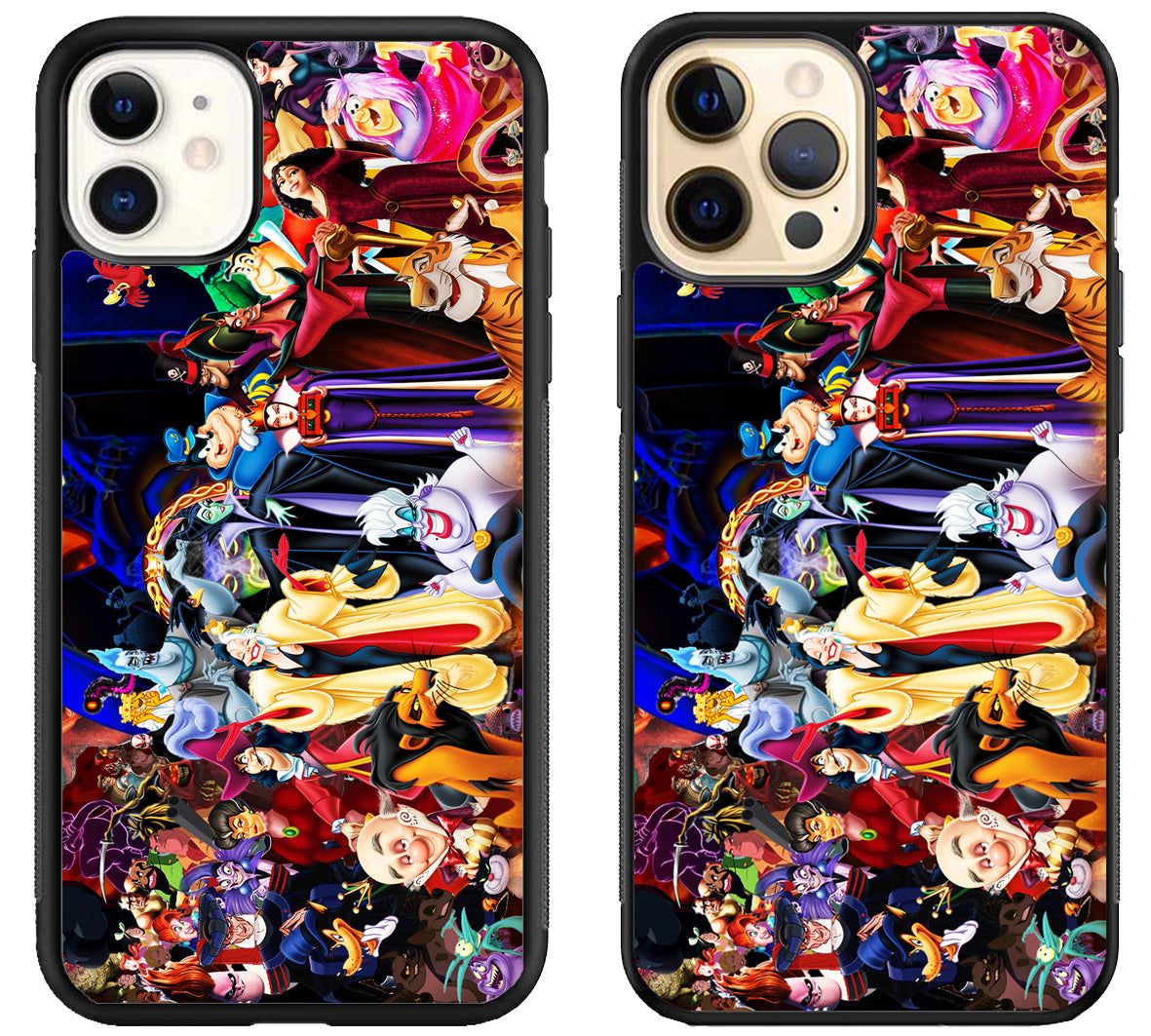 Disney villains All Character iPhone 12 | 12 Mini | 12 Pro | 12 Pro Max Case