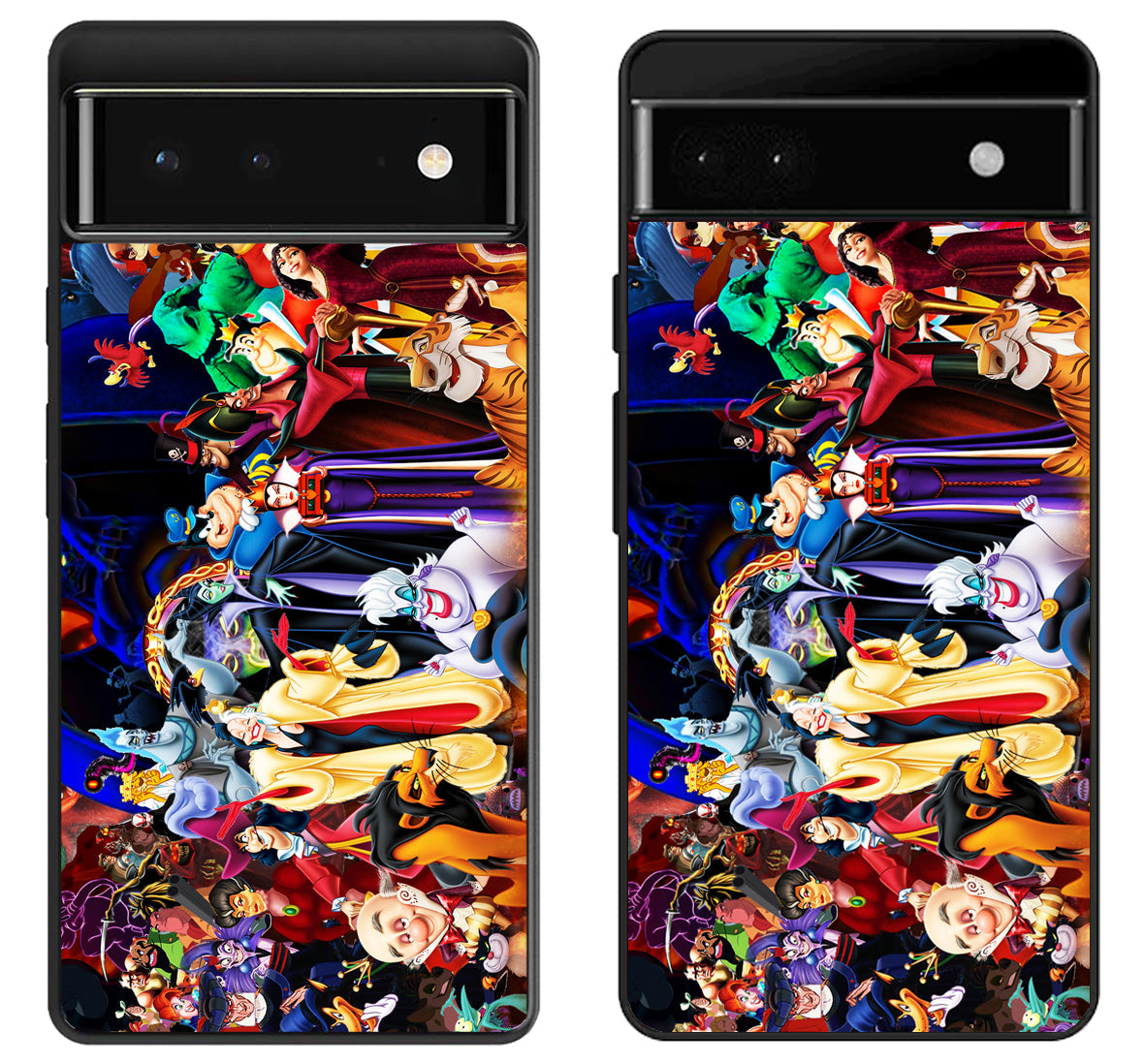 Disney villains All Character Google Pixel 6 | 6A | 6 Pro Case